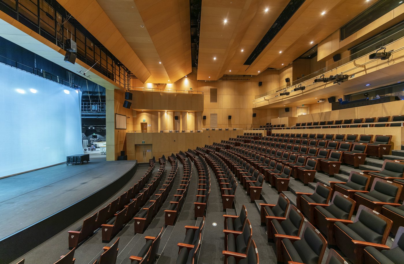 Conference stage production