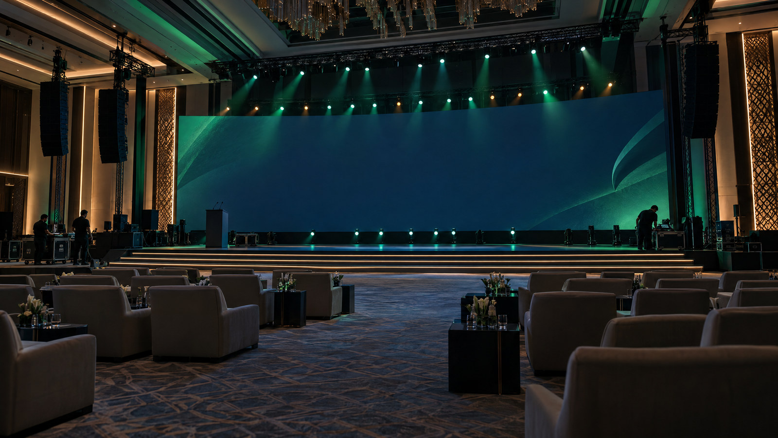 Event Production & Technical Services — Smart Events Saudi Arabia